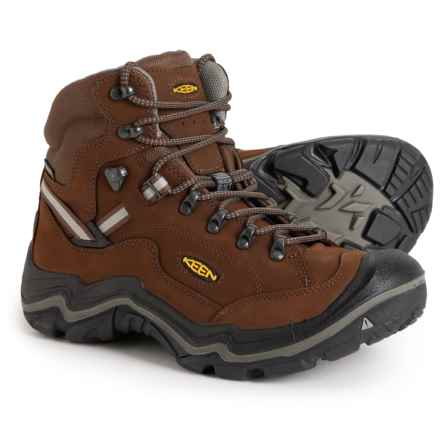 Keen Durand II Mid Hiking Boots  - Waterproof, Leather (For Men) in Cascade Brown/Gargoyle