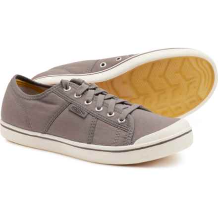 Keen Eldon Canvas Sneakers (For Men) in Steel Grey/Star White