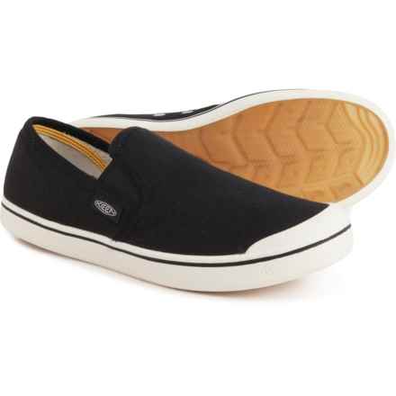 Keen Eldon Sneakers - Slip-Ons (For Men) in Black/Star White