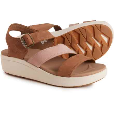 Keen Ellecity Backstrap Sandals - Leather (For Women) in Toasted Coconut/Fawn