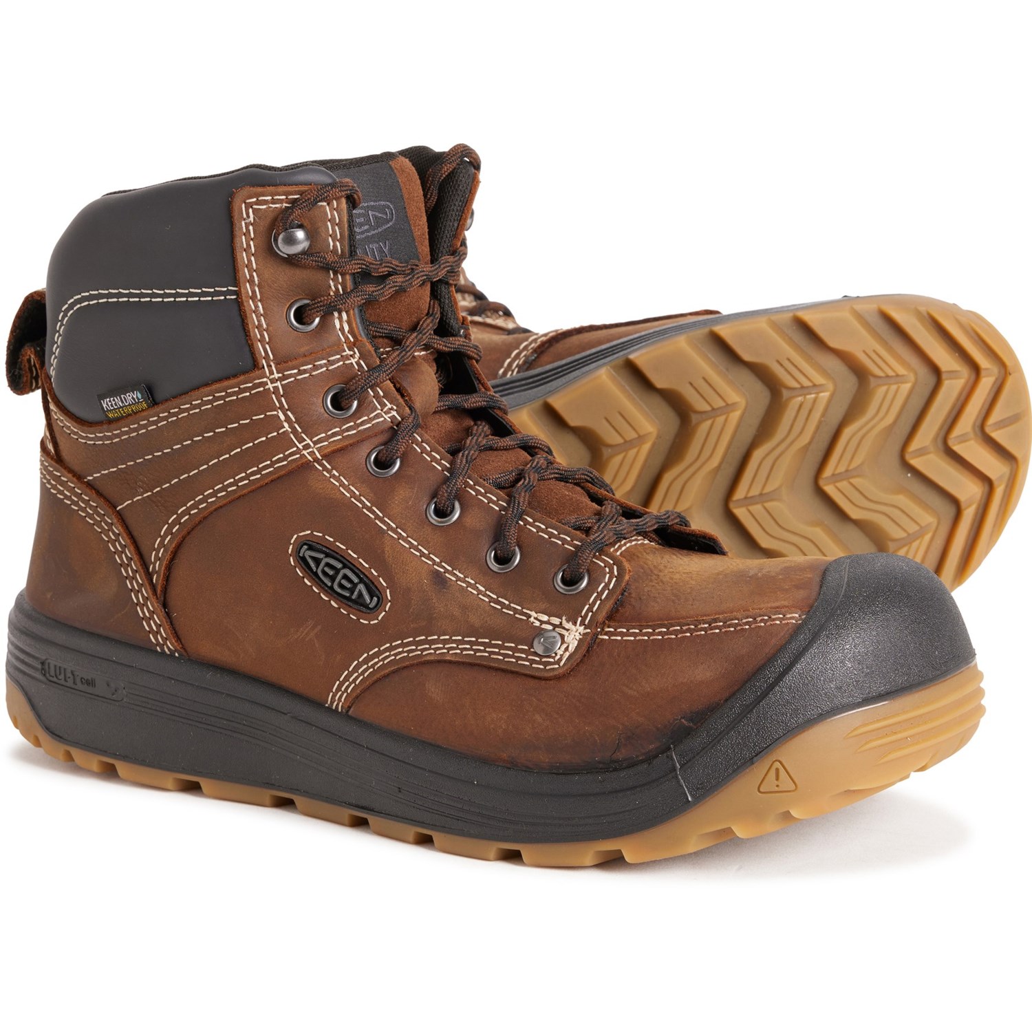 Keen Fort Wayne 6 Soft Toe Work Boots For Men Save 30