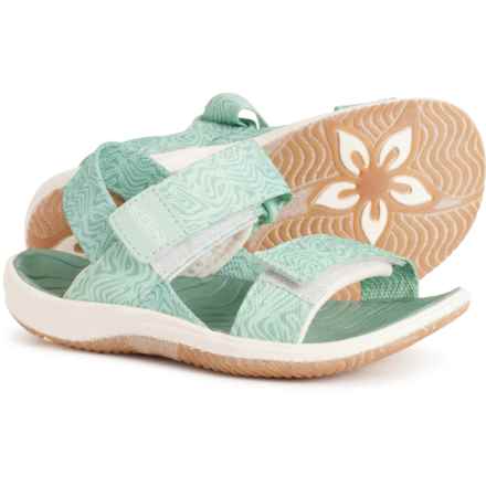 Keen Girls Elle Backstrap Sandals in Lichen/Star White