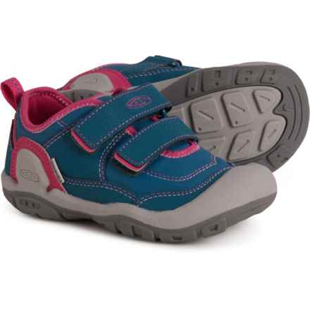 Keen Girls Knotch Hollow DS Sneakers in Blue Coral/Pink Peacock