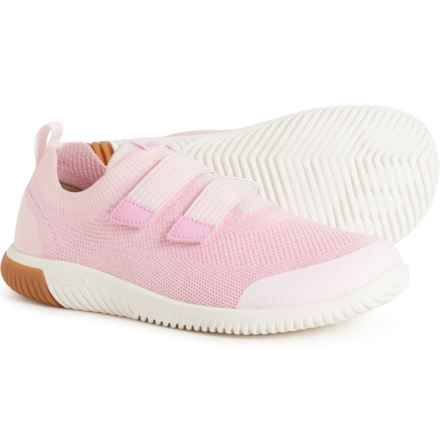 Keen Girls KNX Knit Lace Sneakers in Pink-A-Boo/Moonlite Mauve
