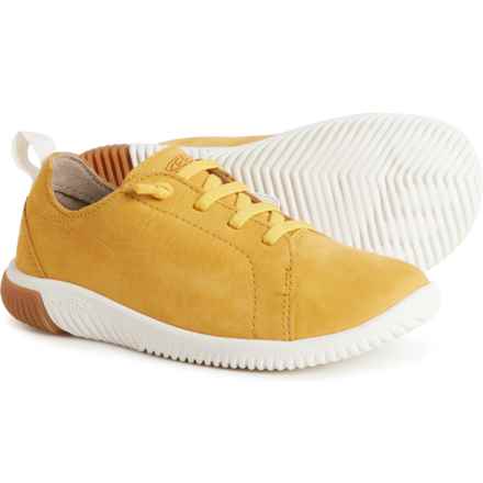 Keen Girls KNX Lace Sneakers in Daffodil/Star White