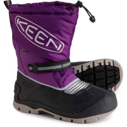 Keen Girls Snow Troll Pac Boots - Waterproof, Insulated in Charisma/Silver