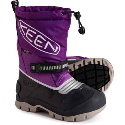 Keen Girls Snow Troll Pac Boots - Waterproof, Insulated in Charisma/Silver