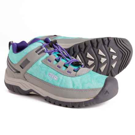 Keen Girls Targhee Sport Hiking Shoes in Waterfall/Vapor