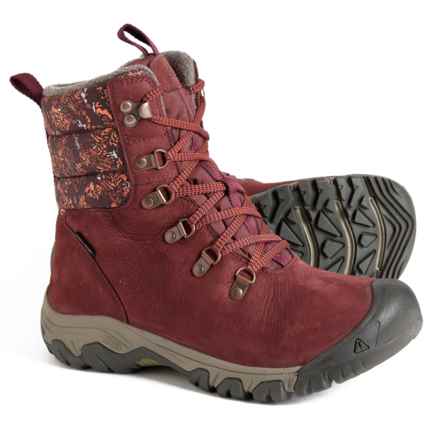 Keen Greta Boots - Waterproof, Insulated, Leather (For Women) in Andorra/Baked Clay