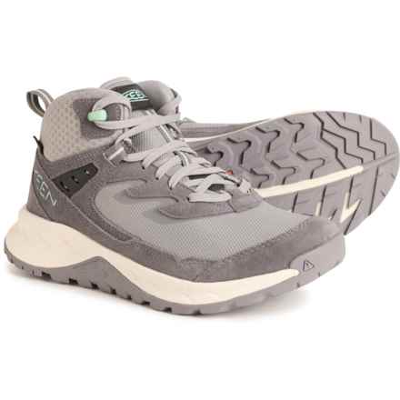 Keen Hightrail Mid Hiking Boots - Waterproof (For Women) in Alloy/Lichen