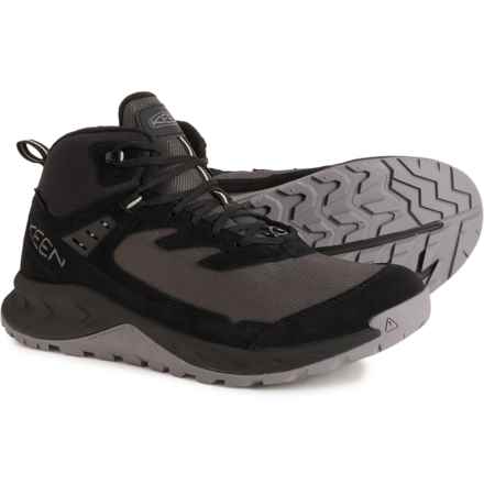 Keen Hightrail Mid Polar Hiking Boots - Waterproof, Insulated (For Men) in Black/Steel Grey