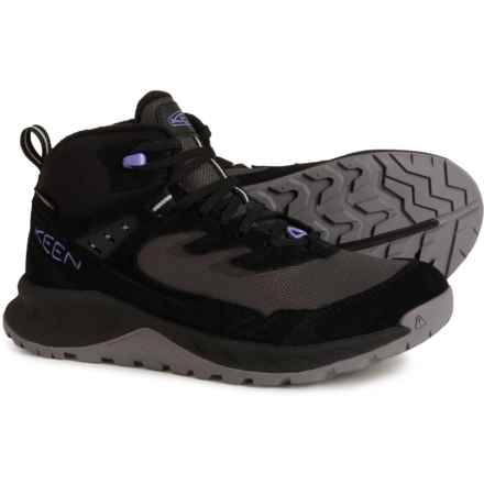 Keen Hightrail Mid Polar Hiking Boots - Waterproof, Insulated (For Women) in Black/Aster Purple