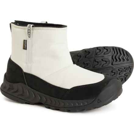 Keen Hood NXIS Pull-On Boots - Waterproof, Insulated (For Women) in Silver Birch/Black