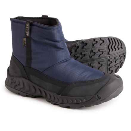 Keen Hood Nxis Winter Boots - Waterproof, Insulated (For Men) in Sky Captain/Black