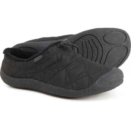 Keen Howser III Slide Shoes  (For Women) in Black/Black