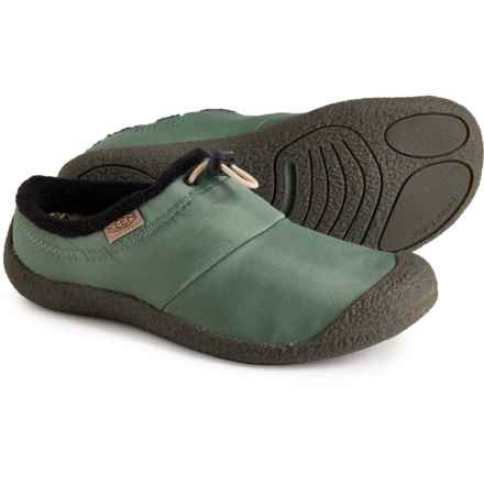 Keen Howser III Slide Shoes (For Women) in Dark Forest/Black