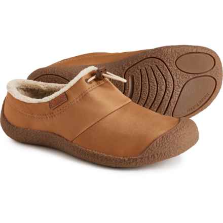 Keen Howser III Slide Shoes (For Women) in Toasted Coconut/Bison