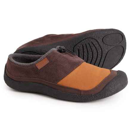 Keen Howser III Slide Shoes - Open Back (For Men) in Java Cord/Keen Maple