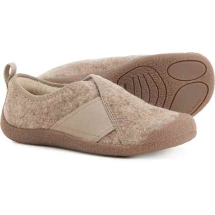 Keen Howser Wrap Slip-On Shoes (For Women) in Taupe Felt/Plaza Taupe