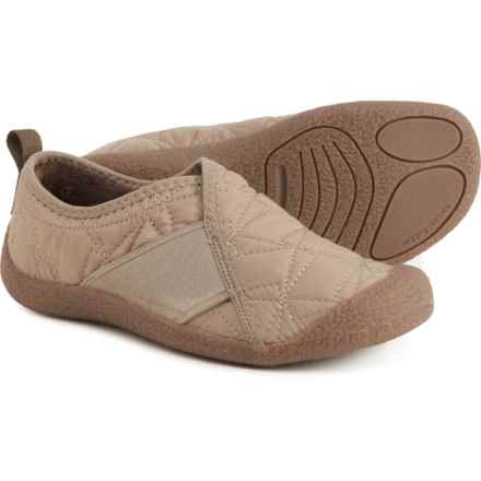 Keen Howser Wrap Slip-On Shoes (For Women) in Timberwolf/Canteen