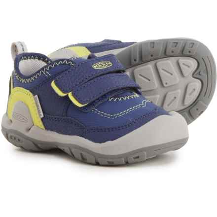 Keen Infant and Toddler Boys Knotch Hollow Sneakers in Blue Depths/Evening Primrose