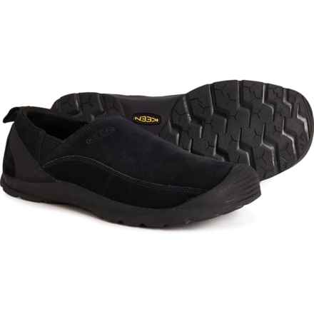 Keen Jasper Slip-On Shoes - Suede (For Men) in Black/Black