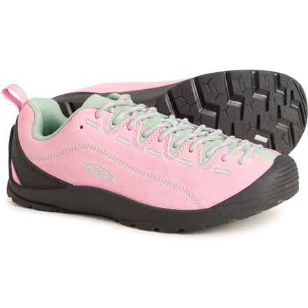 Keen Jasper Sneakers - Suede (For Women) in Moonlight Mauve/Black
