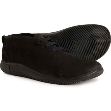 Keen KNX Chukka Boots - Leather (For Men) in Black/Black