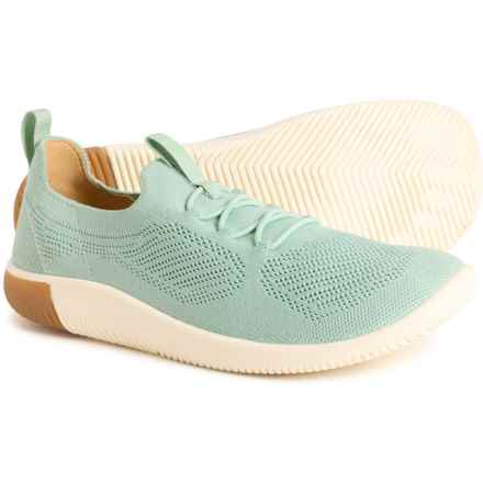 Keen KNX Knit Lace Sneakers (For Women) in Granite Green/Lichen