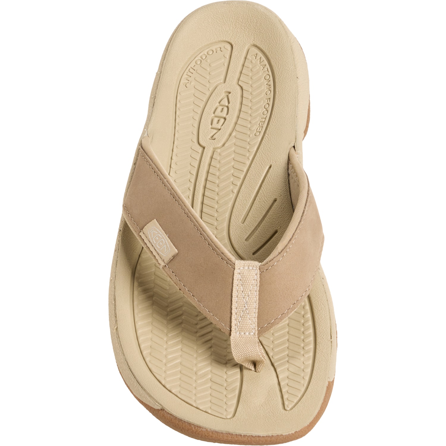 KEEN Kona Brown‎ Leather Embossed Thong Sandals Mens 8 Womens 10 1120-BIST Keen Kona Flip TG Flip-Flops (For Women) - Save 50% main image 2