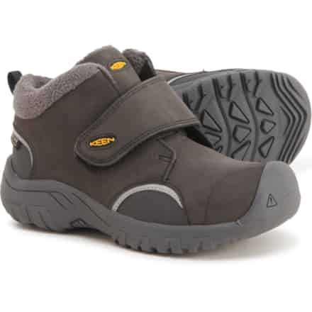 KEEN Unisex Kinder Kootenay 4 Mid Waterproof – Warme Winterstiefelette Bis -20°C, Wasserdicht & Rutschfest