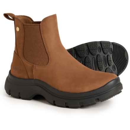 Keen Kosa Chelsea Boots - Leather (For Women) in Bison/Black