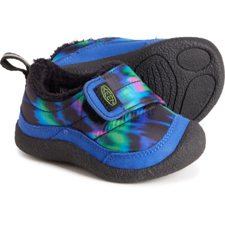 Keen Little Boys Howser Low Wrap Shoes in Northern Lights/Surf