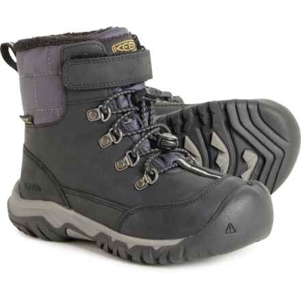 Keen Little Boys Kanibou Winter Boots - Waterproof, Insulated in Black/Magnet