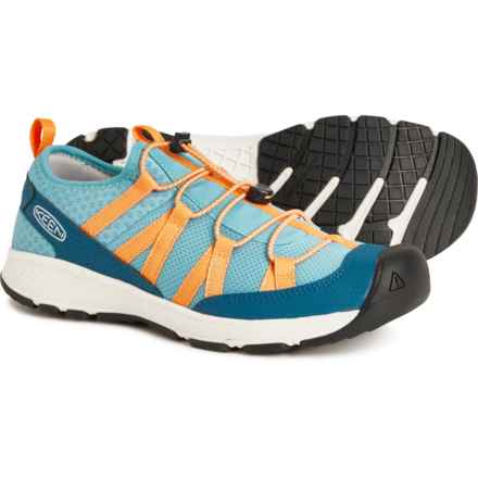 Keen Little Boys Motozoa Sneakers in Legion Blue/Tangerine