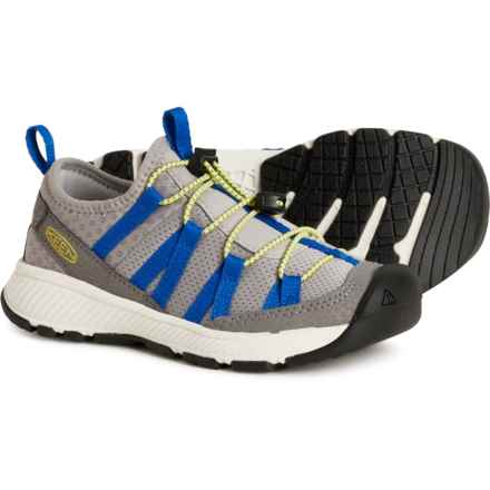 Keen Little Boys Motozoa Sneakers in Steel Grey/Evening Primrose