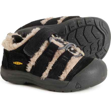Keen Little Boys Newport Shoes - Leather in Tps Big Foot Gold
