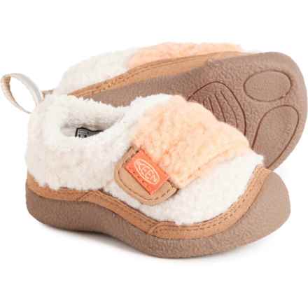 Keen Little Girls Howser Low Wrap Shoes in Boulder/Toasted Coconut