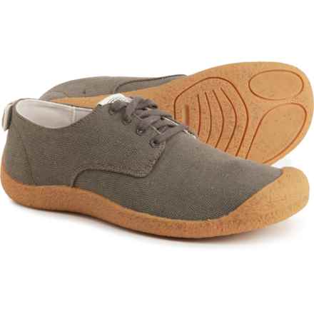 Keen Mosey Derby Canvas Sneakers (For Men) in Black Olive/Black Olive