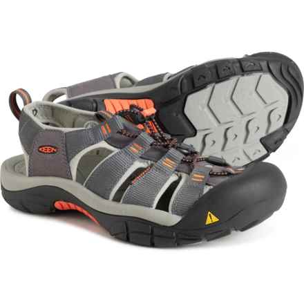 Keen Newport H2 Sport Sandals (For Men) in Magnet/Nasturtium
