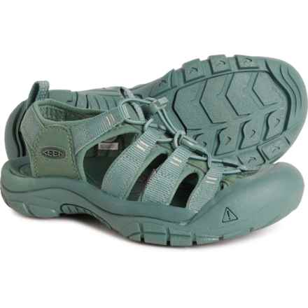 Keen Newport H2 Sport Sandals (For Women) in Monochrome/Dark Forest