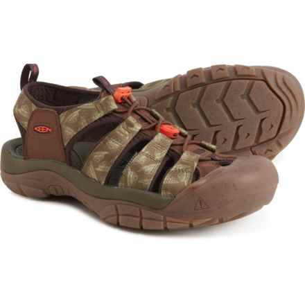 Keen Newport Retro Sport Sandals (For Men) in Smokey Bear/Military Olive