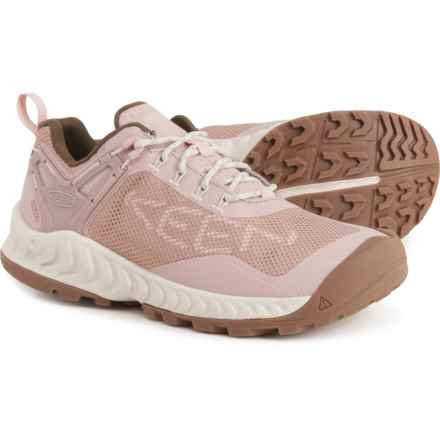 Keen NXIS EVO Hiking Shoes - Waterproof (For Women) in Fawn/Peach Whip