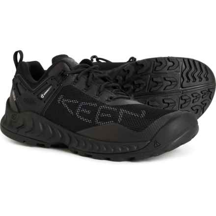 Keen NXIS Evo Mid Hiking Boots - Waterproof (For Men) in Triple Black