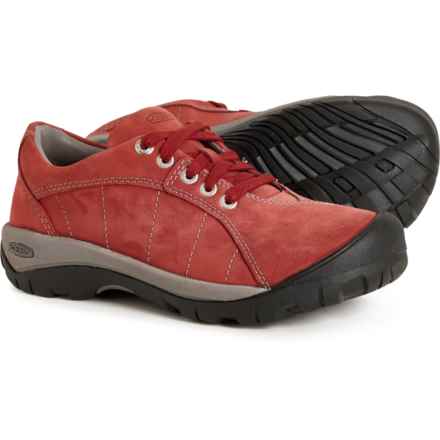 Keen Presidio Sneakers - Nubuck (For Women) in Fired Brick