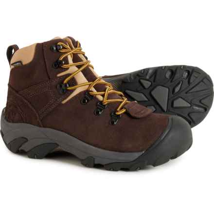Keen Pyrenees Hiking Boots - Waterproof, Suede (For Women) in Mountain Research Brown