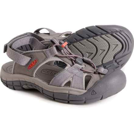 Keen Ravine H2 Sport Sandals (For Women) in Steel Grey/Coral