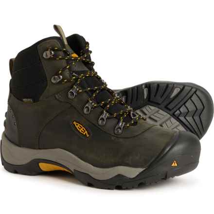 Keen Revel III Hiking Boots - Waterproof, Insulated (For Men) in Magnet/Tawny Olive