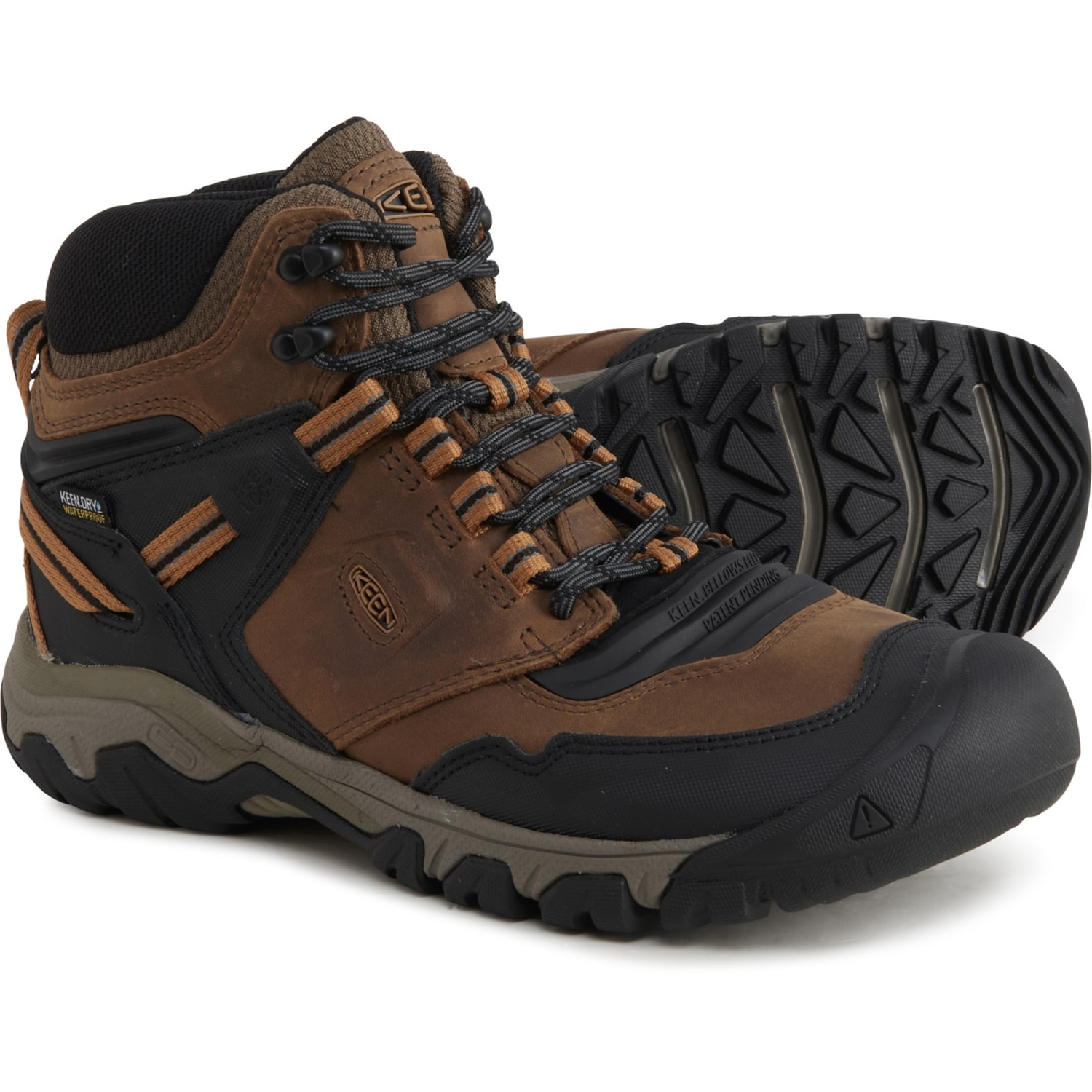 Keen Ridge Flex Mid Hiking Boots (For 
