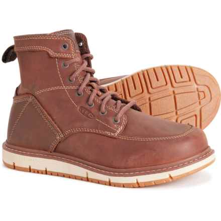 Keen San Jose Work Boots - 6”, Composite Toe, Leather (For Women) in Gingerbread